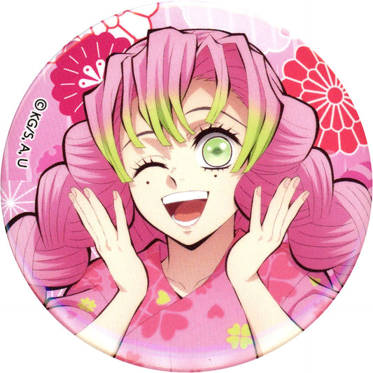 Mitsuri Kanroji Demon Slayer: Kimetsu no Yaiba x Gokurakuyu RAKU SPA 3rd Hashiras Gokuraku Holiday Yuagari Button [USED]