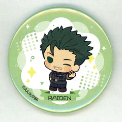 86 Raiden Shuga Kuji Cliffe Can Badge Prize E Buttons [USED]