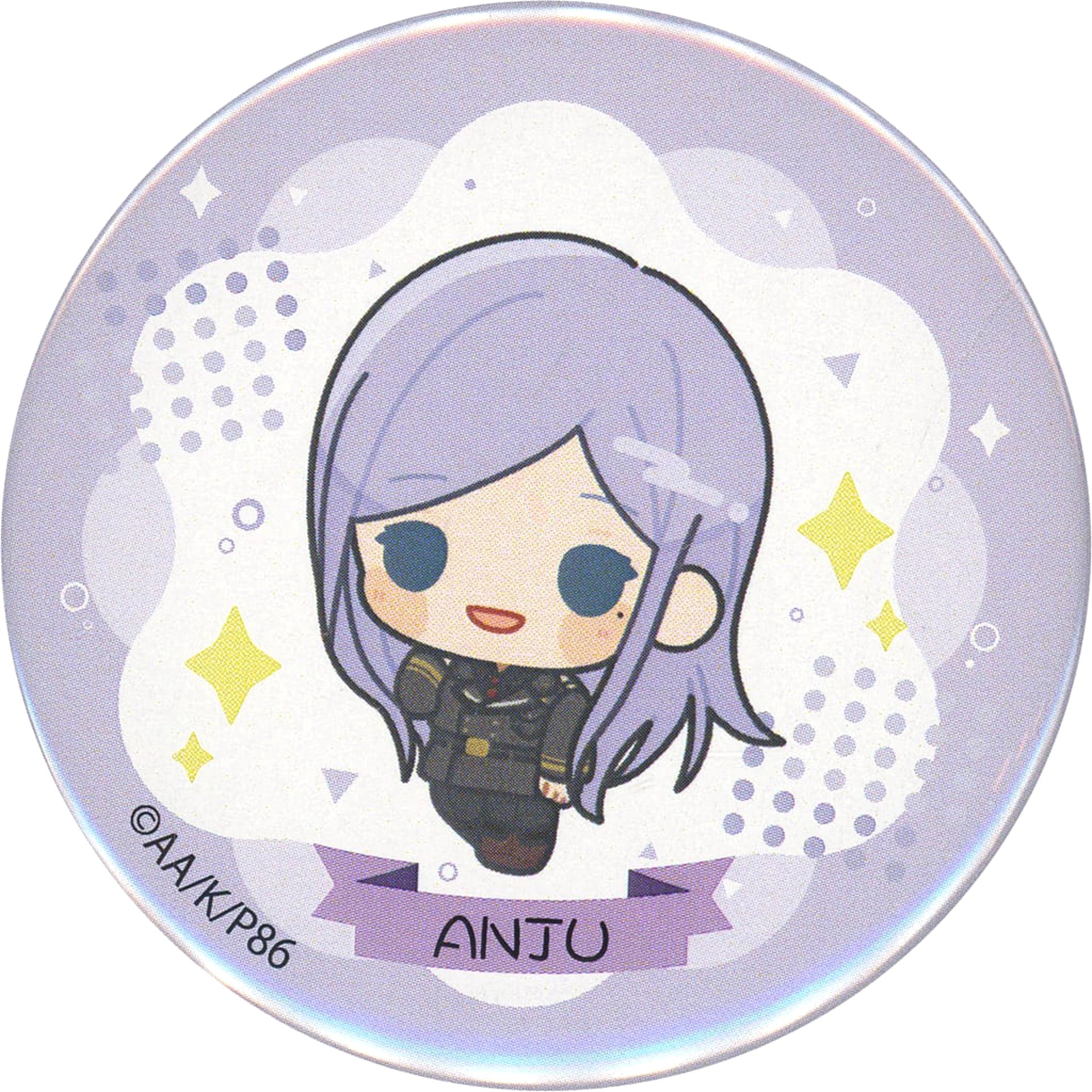 86 Anju Emma Kuji Cliffe Can Badge Prize E Buttons [USED]