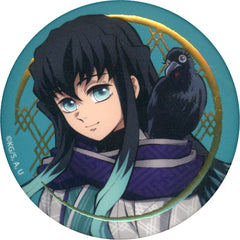 Demon Slayer: Kimetsu no Yaiba Muichirou Tokitou Random Jewel Processed Can Badge Orchestra Concert: Kimetsu no Kanade Katanakaji no Sato-hen Limited Buttons [USED]
