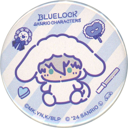 Seishiro Nagi x Cinnamoroll Blue Lock x Sanrio Characters Premium Shop Mini Button Mini Plush Ver. [USED]