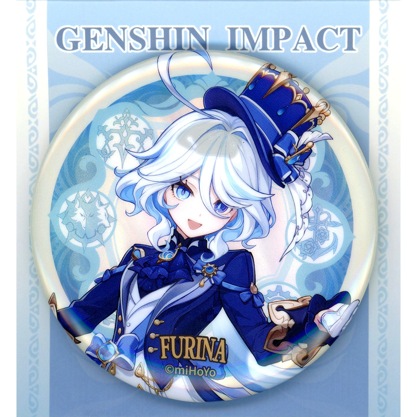 Furina Genshin Impact Court of Fontaine Character Button [USED]