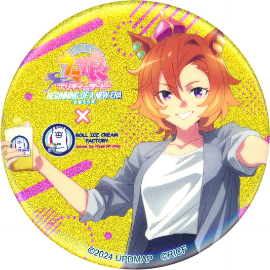 T.M. Opera O Movie Uma Musume Pretty Derby Beginning of a New Era Trading Glitter Button Roll Ice Cream Factory [USED]