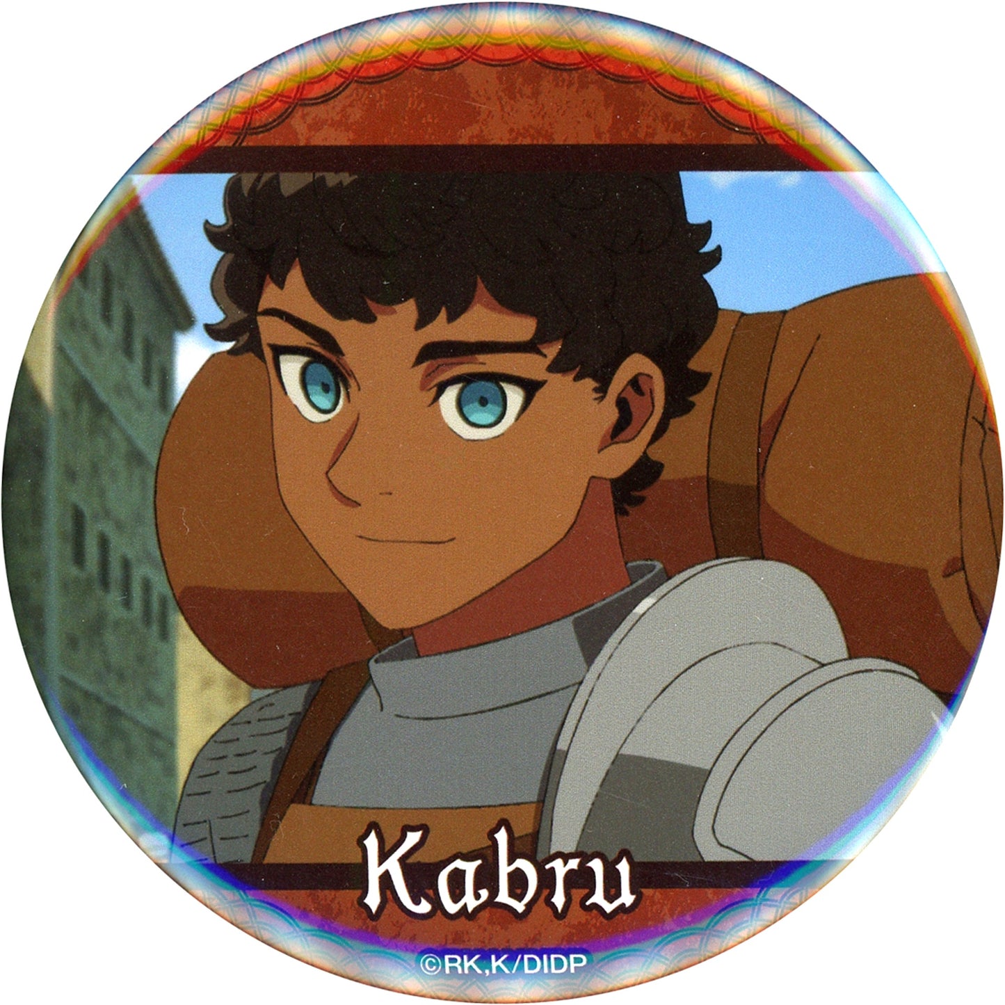 Kabru D-9 Prize Delicious in Dungeon 75mm Button Kujibikido Online Kuji [USED]