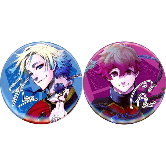 Set of 2 Michael Kaiser, Alexis Ness Blue Lock Button Only from Blue Lock Vol. 29 Special Edition Comic [USED]