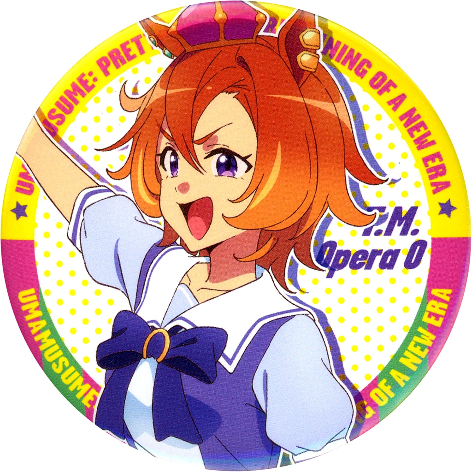 T.M. Opera O Movie Uma Musume Pretty Derby Beginning of a New Era Trading Button Theater Goods [USED]