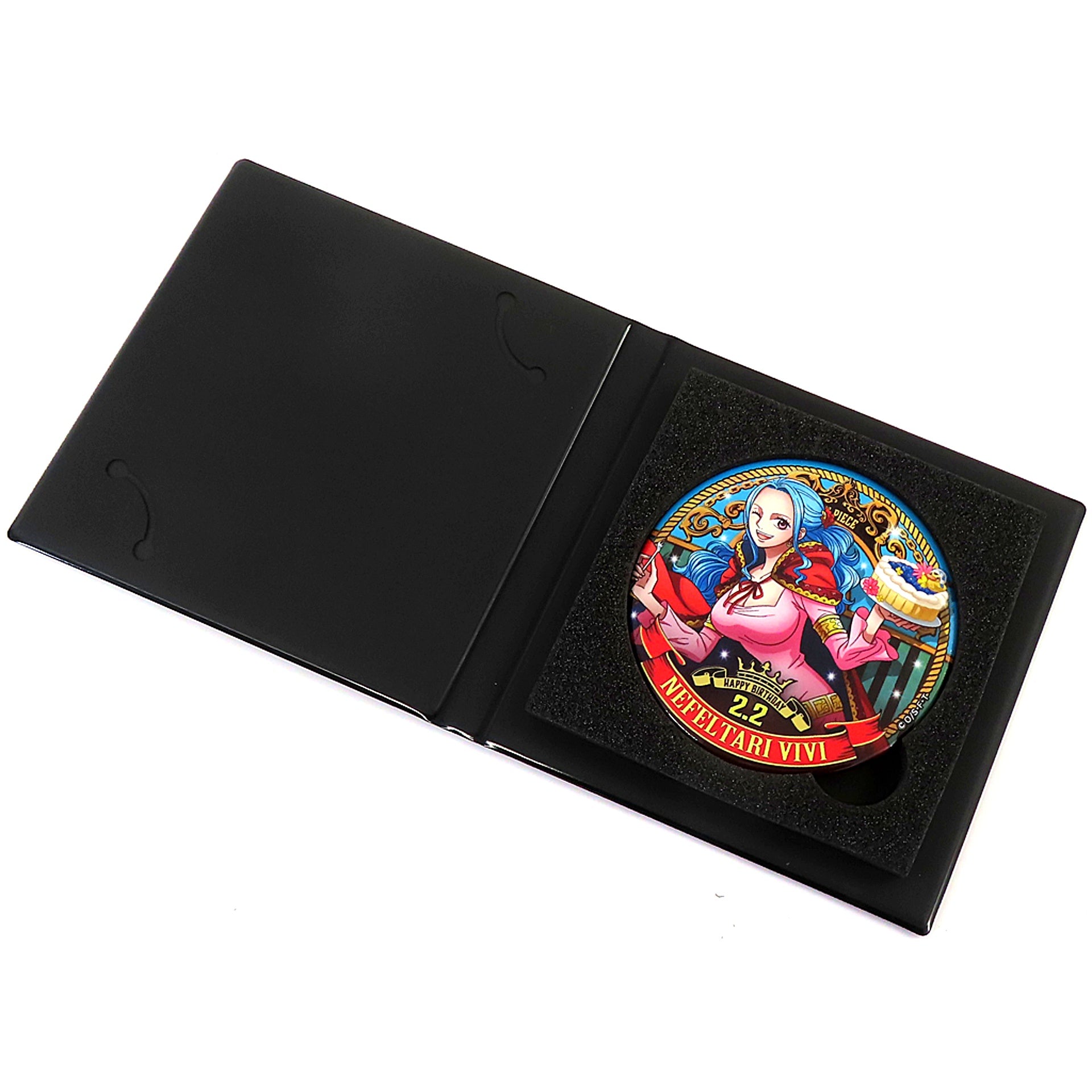 Nefertari Vivi One Piece Birthday Premium Button 2021 Straw Store Limited [USED]