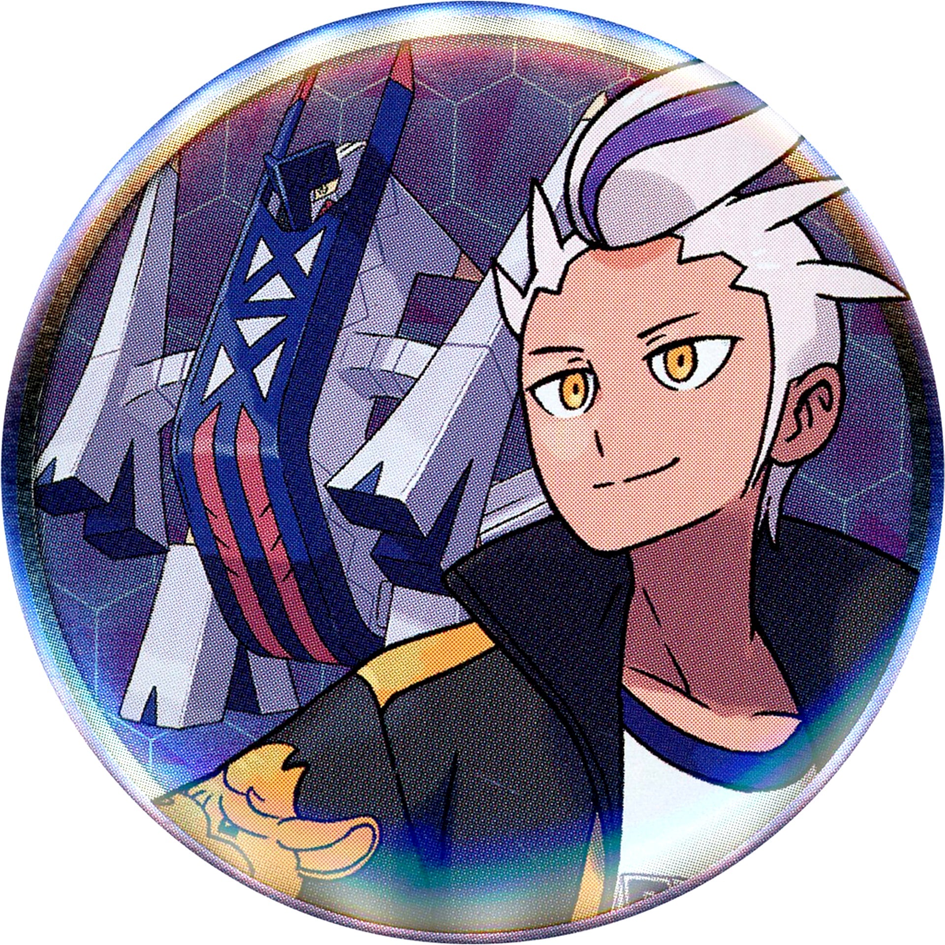 Drayton & Archaludon Pokemon Scarlet and Violet The Hidden Treasure of Area Zero Button Collection Pokemon Center Limited [USED]