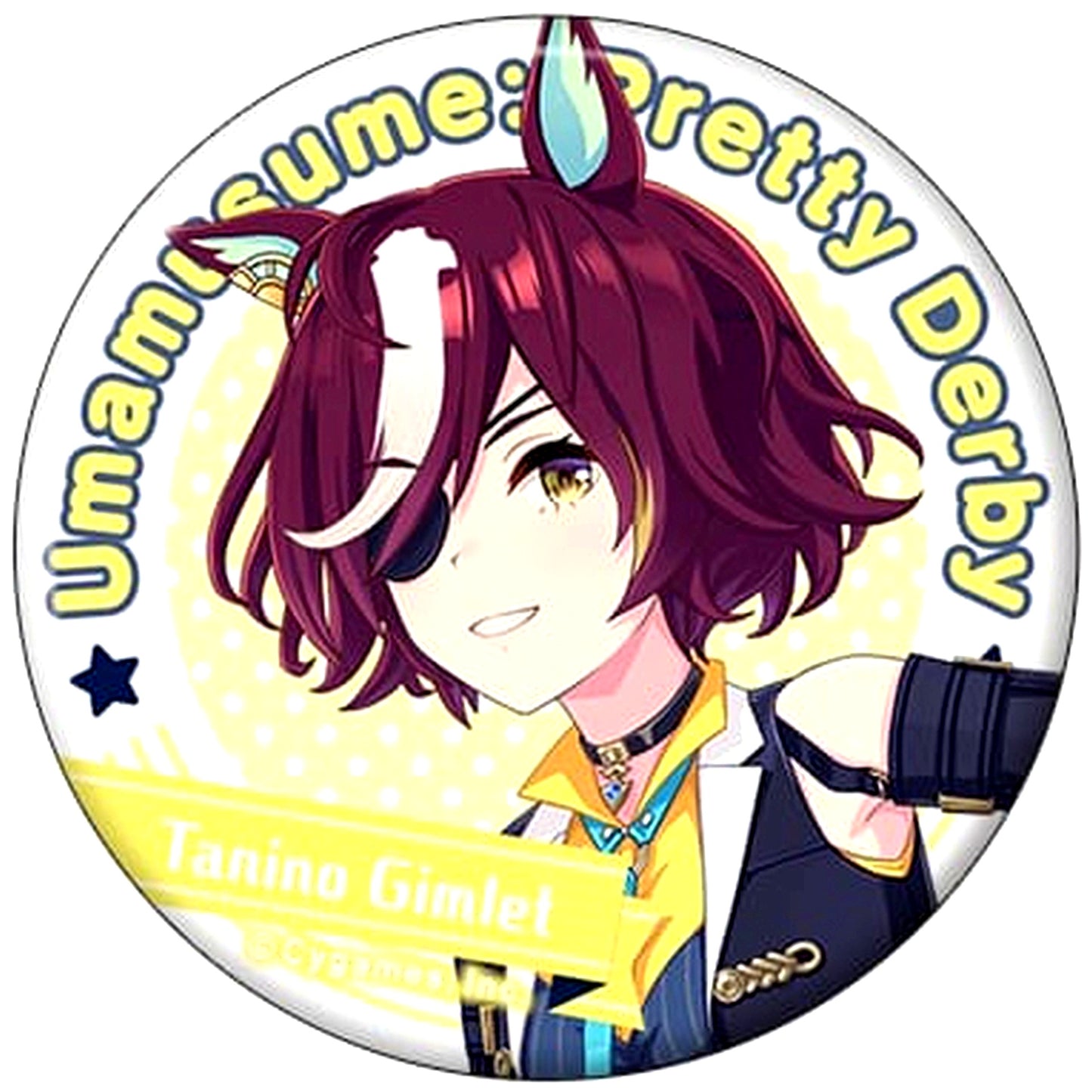 Tanino Gimlet Uma Musume Pretty Derby Character Badge Collection Vol.9 [USED]