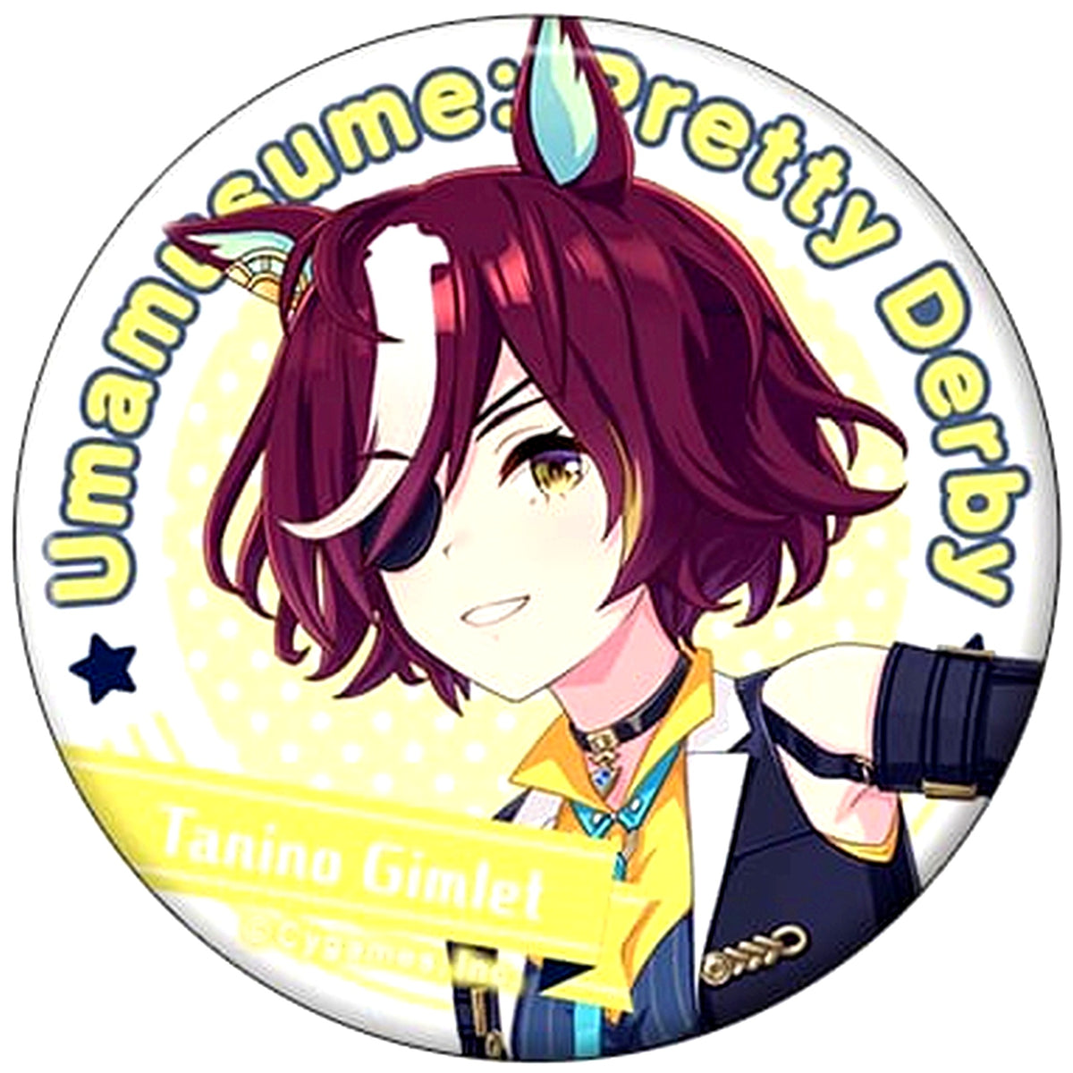 Tanino Gimlet Uma Musume Pretty Derby Character Badge Collection Vol.9 [USED]