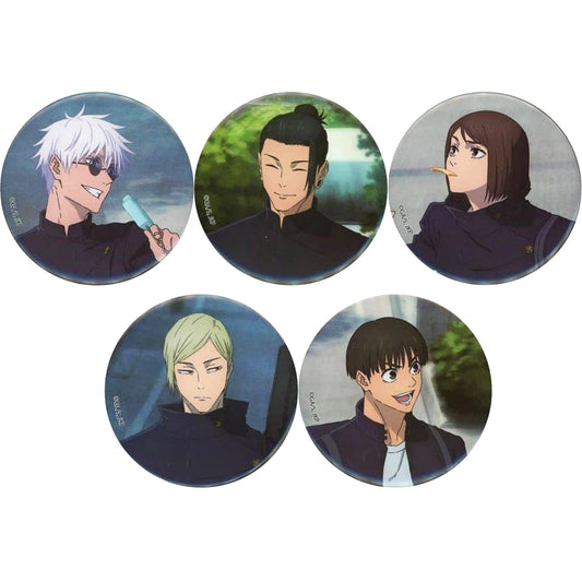 Satoru Gojo & Others Jujutsu Kaisen S2: Hidden Inventory/Premature Death All 5 Types Set Random Button [USED]