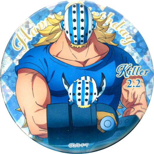 Killer One Piece Birthday Hologram Button 2024 [USED]