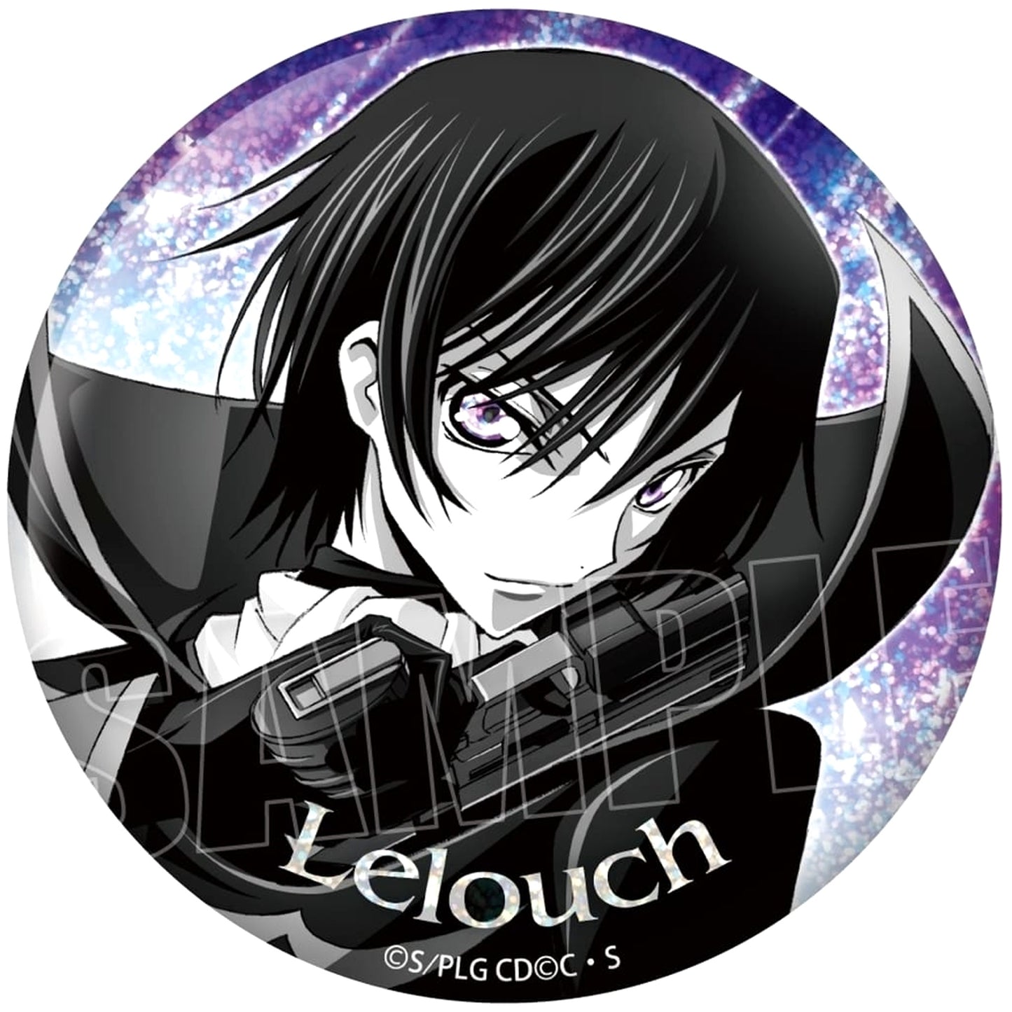 Lelouch Lamperouge C Code Geass: Lelouch of the Rebellion Holo Eye Button Part 2 [USED]