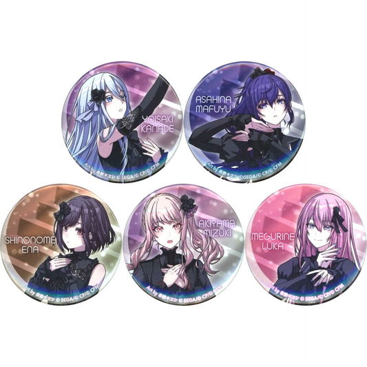 Set of 5 Project SEKAI COLORFUL STAGE! feat. Hatsune Miku Character Button Collection 2024 Only Shop Illustration Nightcord at 25:00 [USED]