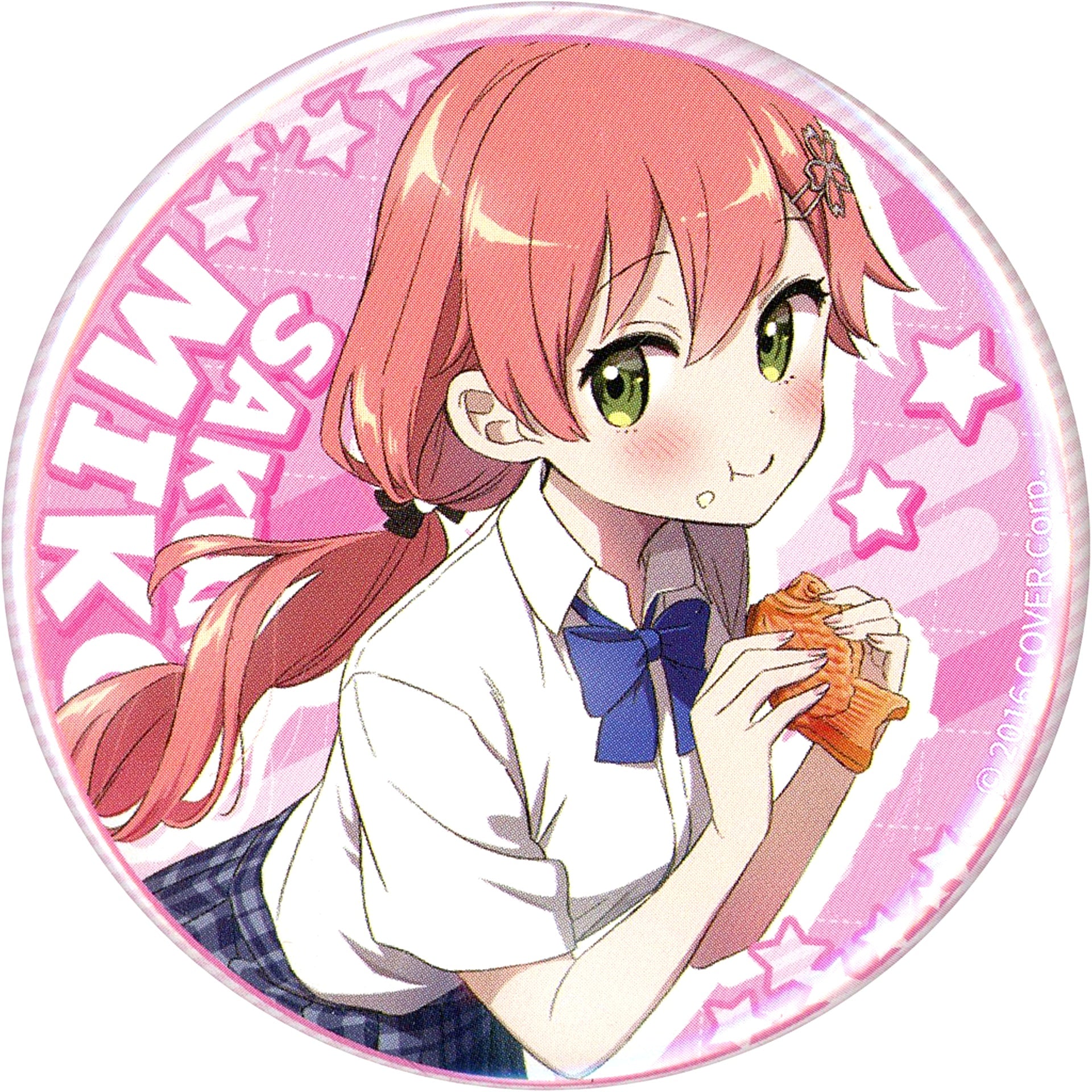 Sakura Miko hololive Trading Button Virtual Youtuber Shiranai Koto Kenkyukai x Gratte animatecafe [USED]
