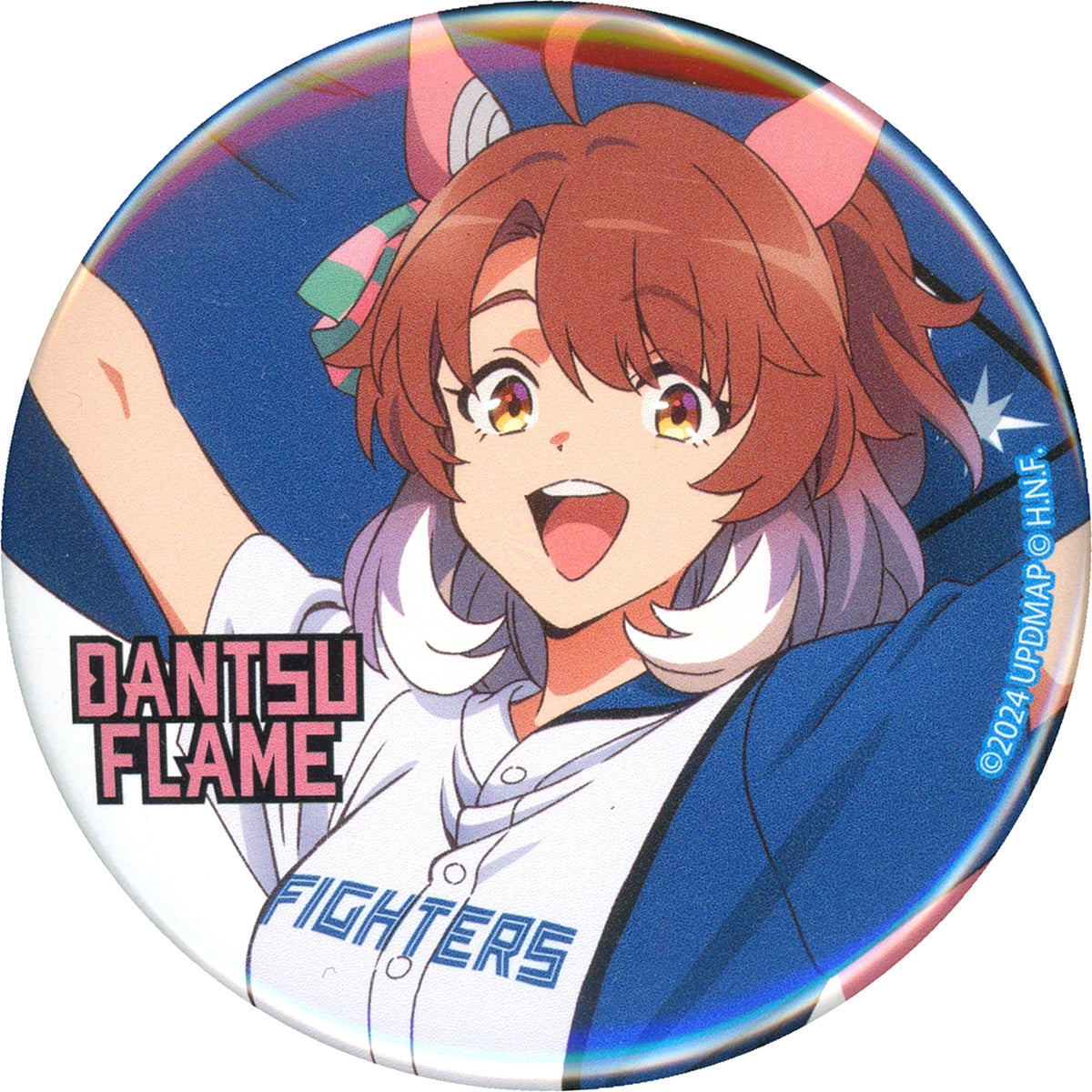 Dantsu Flame Standard Proportion Movie Uma Musume Pretty Derby: Beginning of a New Era x F Village Random Button [USED]