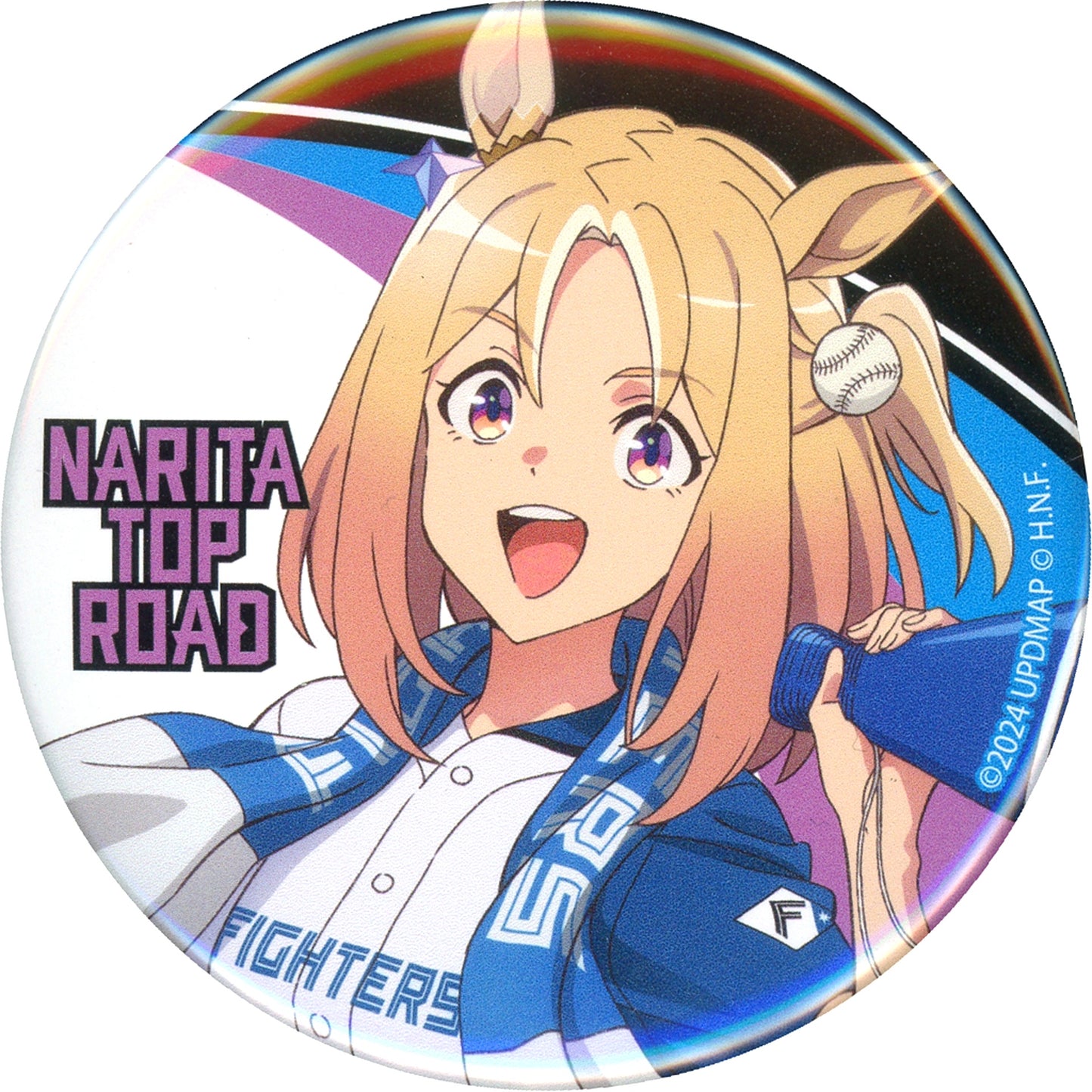 Narita Top Road Movie Uma Musume Pretty Derby Beginning of a New Era Random Button Life-size F Village [USED]