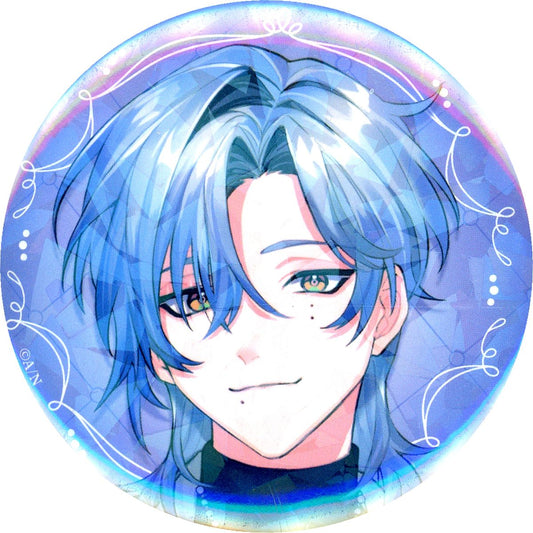 Milan Kestrel Virtual YouTuber Nijisanji Mitarashi-dan Half Anniversary Hologram Button [USED]