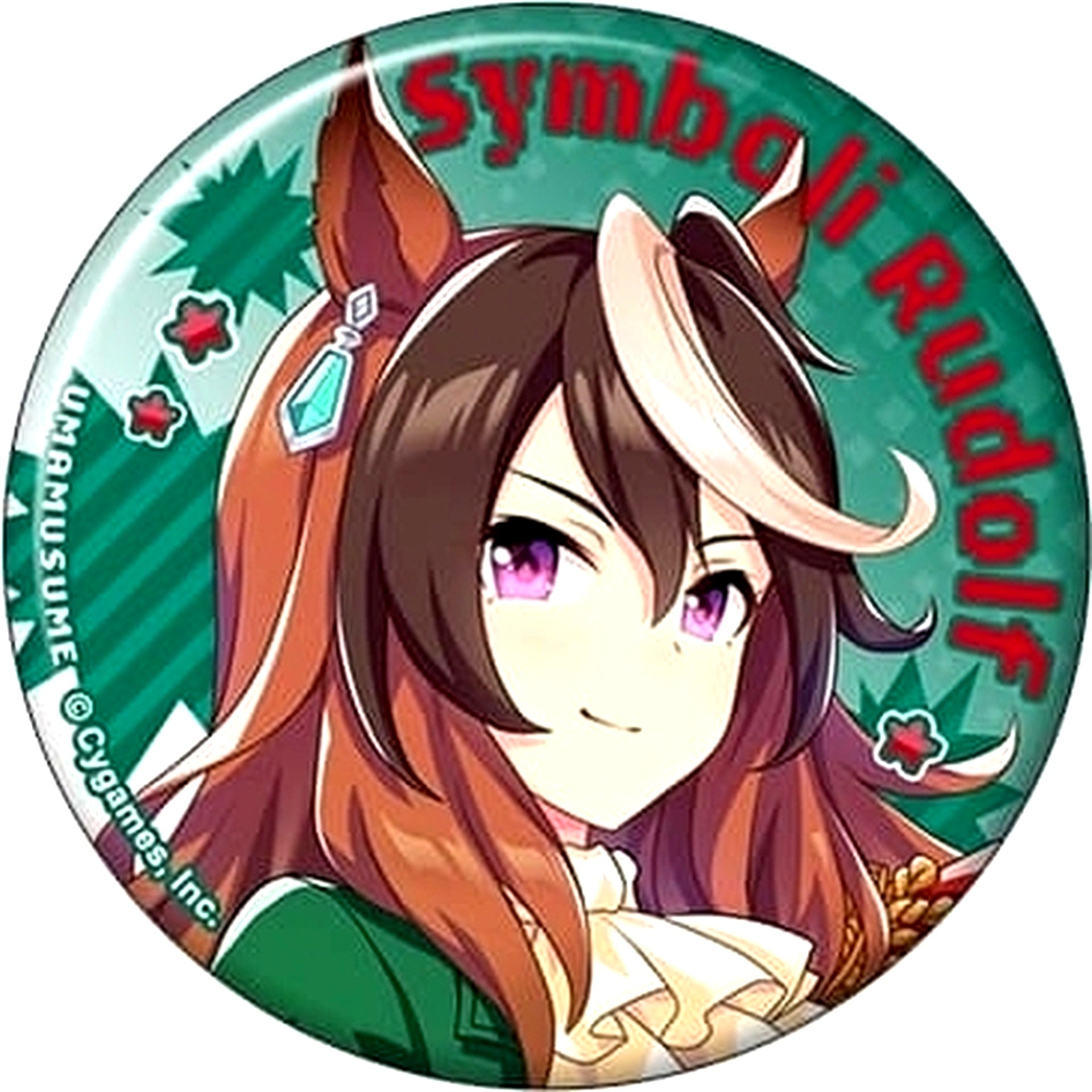 Symboli Rudolf Uma Musume Pretty Derby Character Button Collection A Nekketsu Hachamecha Dai Kanshasai [USED]