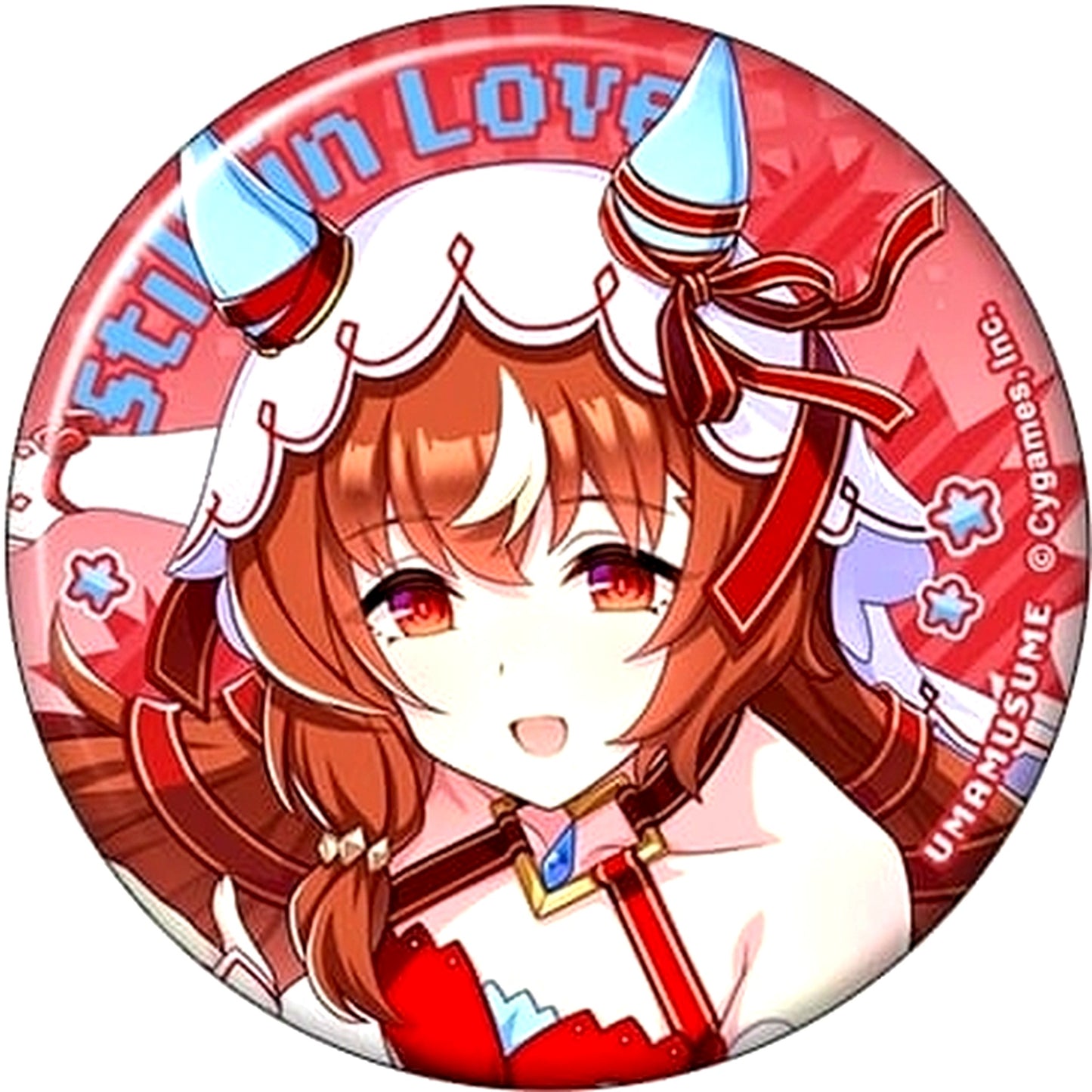Still in Love Uma Musume Pretty Derby Character Button Collection B Nekketsu Hachamecha Dai Kanshasai [USED]