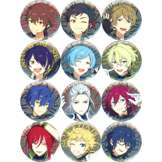 Set of 12 Ensemble Stars DREAM LIVE 9th Tour Trapezium Orion Ver. Trapezium B Button Collection [USED]
