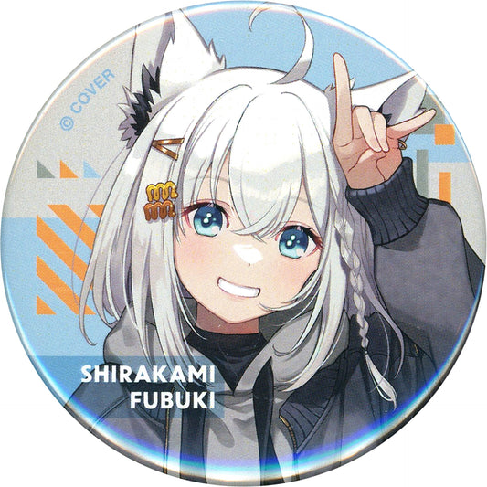 Shirakami Fubuki Situation hololive A Fun Day Out Series Vol.3 Button Virtual YouTuber Hololive [USED]
