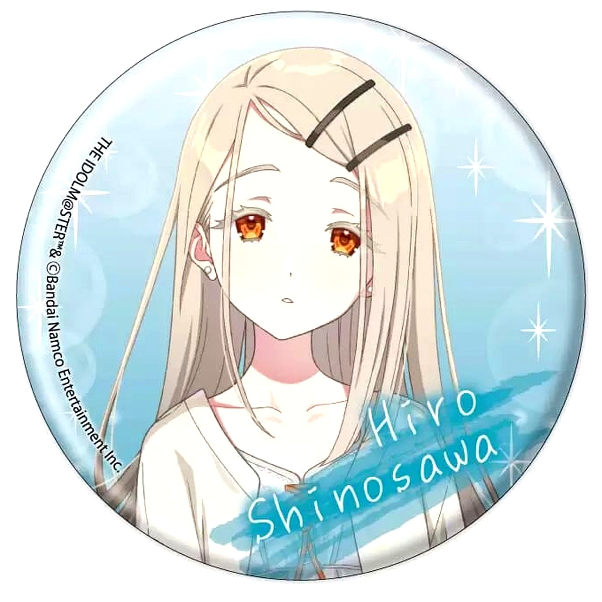 Hiro Shinosawa Gakuen Idolmaster POP UP SHOP in Ikebukuro Sukima Store by eeo Badge - 57mm [USED]