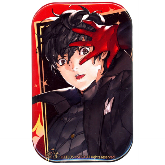 Protagonist Rounded Rectangular Button Bonus Item for Persona 5 Royal Stella Set [USED]