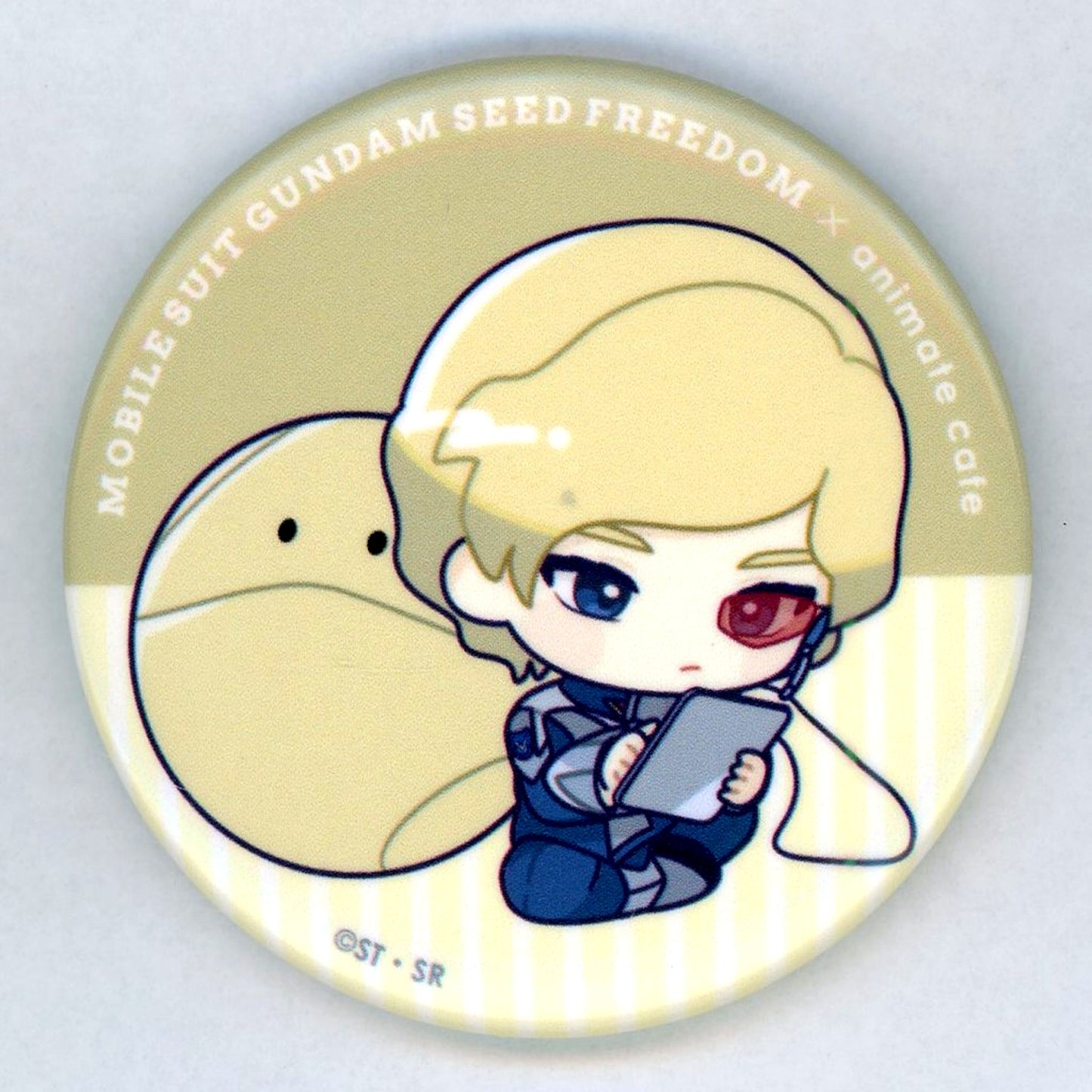 Albert Heinlein Mobile Suit Gundam SEED FREEDOM x animatecafe Trading Can Badge Part 2 [USED]