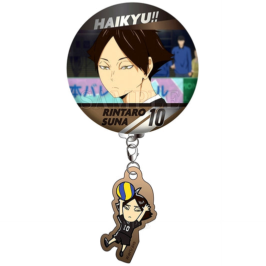 Rintaro Suna Haikyu!! Trading Button with Charm Vol. 2 [USED]