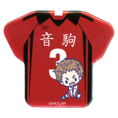 Haikyu!! Morisuke Yaku Trading Uniform Can Badge Nekoma Pop Up Shop in Atre Akihabara Store Limited Buttons [USED]
