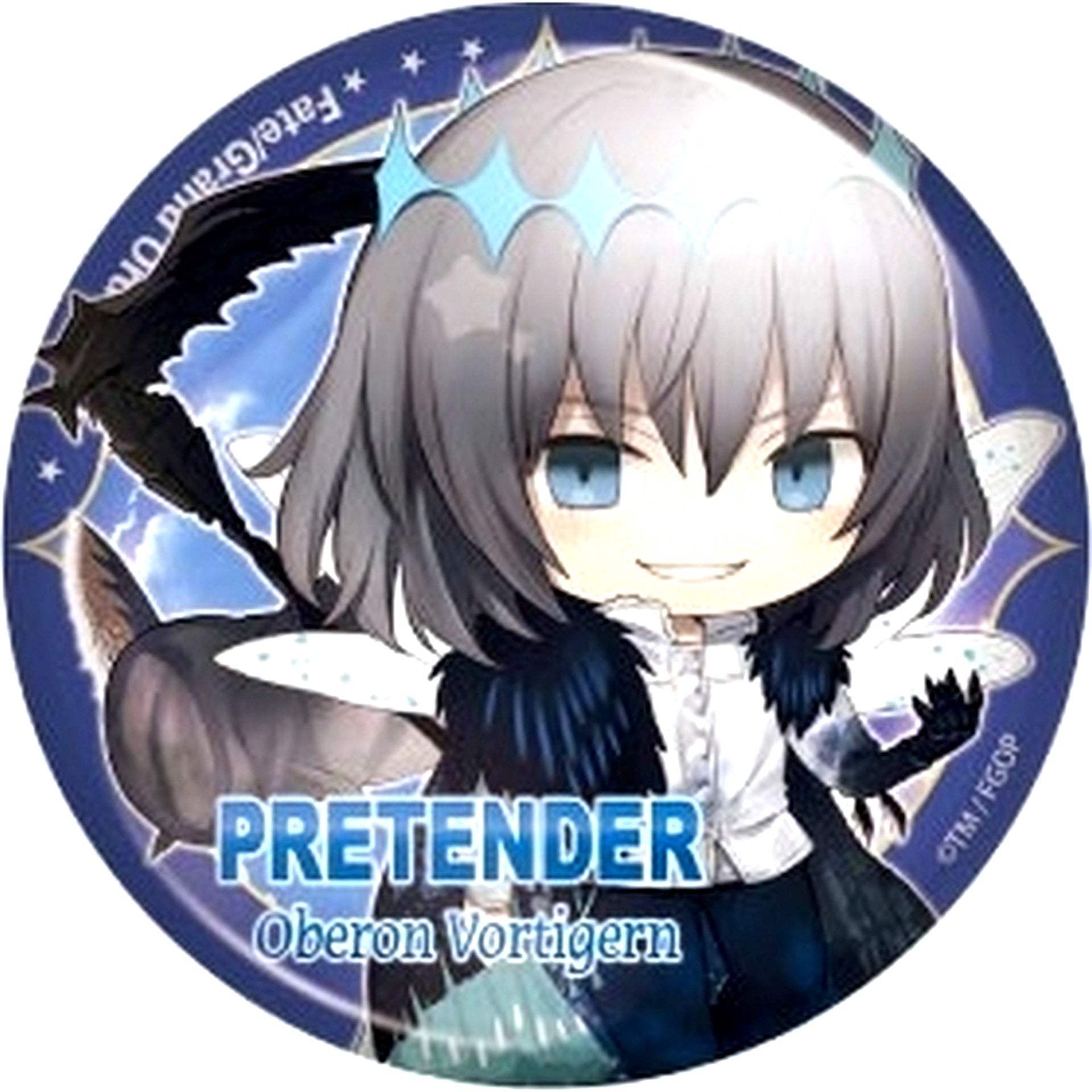 Pretender Oberon Vortigern Fate/Grand Order Charatoria Button Vol.15 [USED]