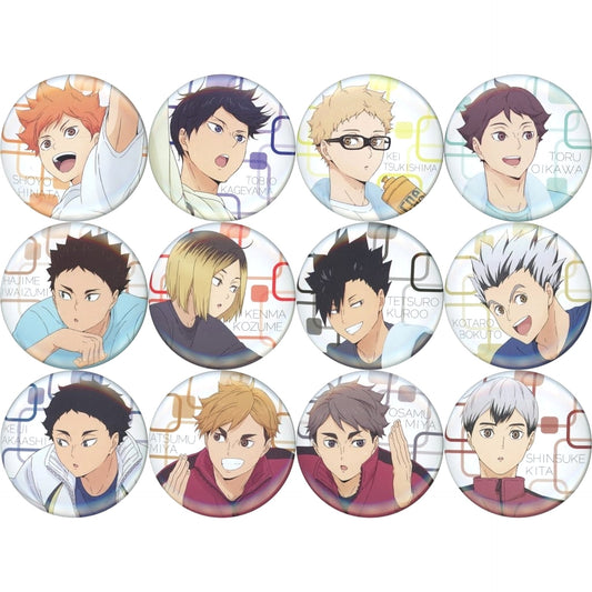 Shoyo Hinata & Others Haikyu!! All 12 Types Set Training Menu Button [USED]