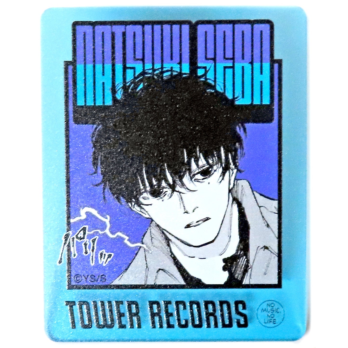 Natsuki Seba SAKAMOTO DAYS Acrylic Badge Collection TOWER RECORDS CAFE [USED]
