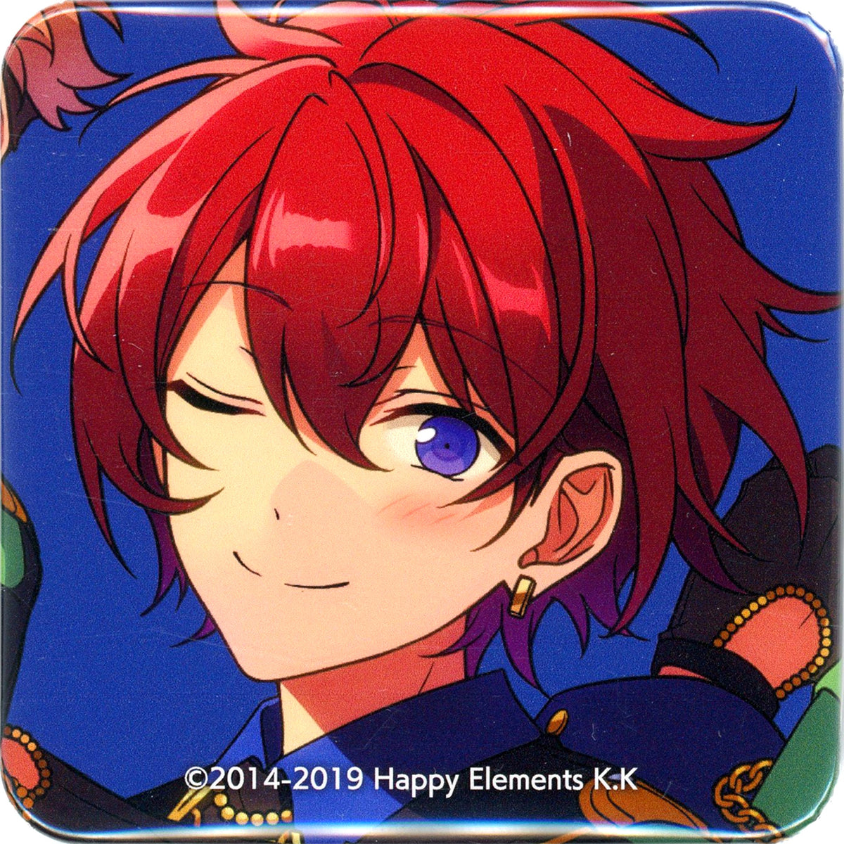 Tsukasa Suou Ensemble Stars!! Idol Square Button CD Album Series Trip Knights Animate Limited Set Bonus [USED]