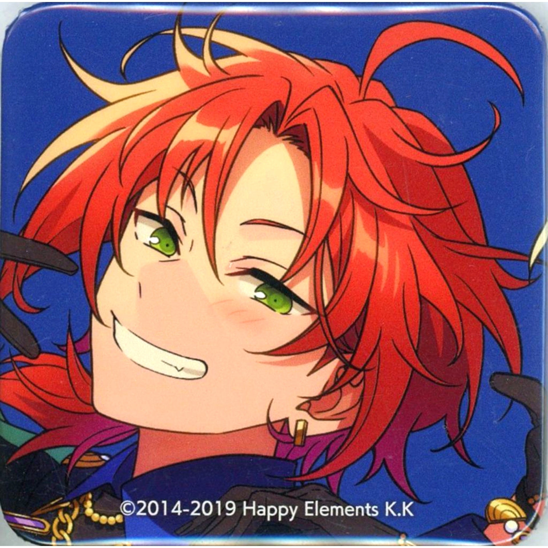 Leo Tsukinaga Ensemble Stars!! Single Idol Square Button CD Album Series TRIP Knights Animate Limited Set Bonus [USED]