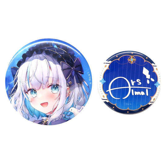 Set of 2 Ars Almal Virtual YouTuber Nijisanji Button Birthday 2024 [USED]