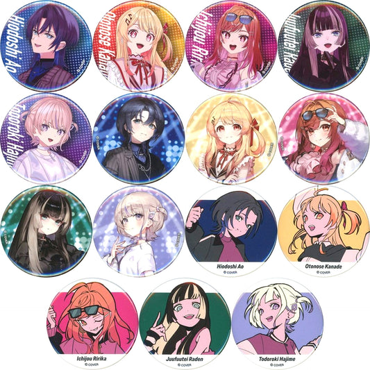 Set of 15 Hololive Random Button ReGLOSSs PLAYLIST 01 Virtual YouTuber [USED]