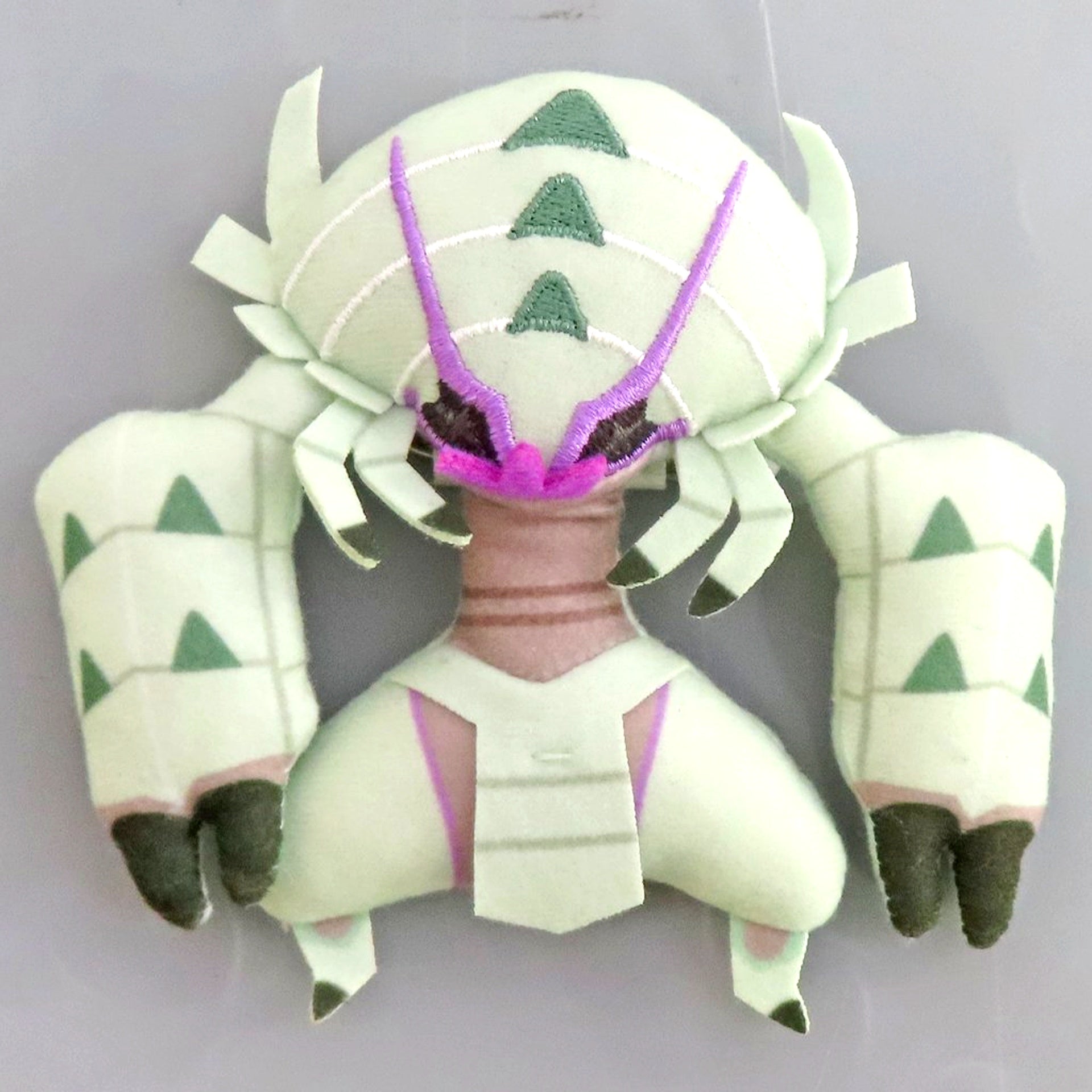 Golisopod Pokemon Plush Button BUG OUT! Pokemon Center Limited [USED]