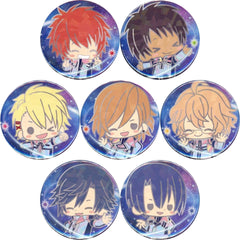 Uta no Prince Sama Movie: Maji Love Starish Tours Otoya Ittoki & Others Trading Badge Collection All 7 Types Set Buttons [USED]