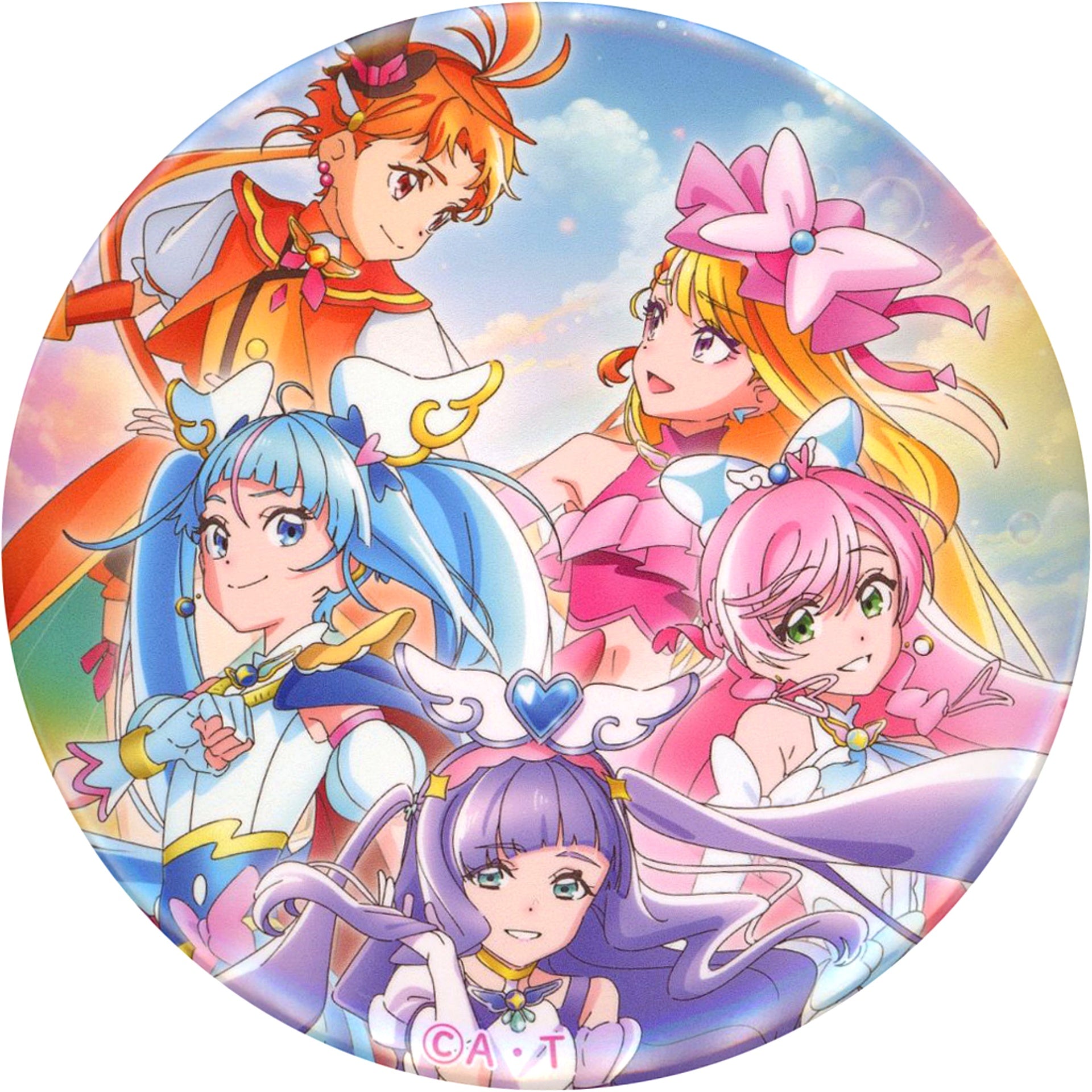 Group Soaring Sky Precure Thanksgiving Festival Badge [USED]