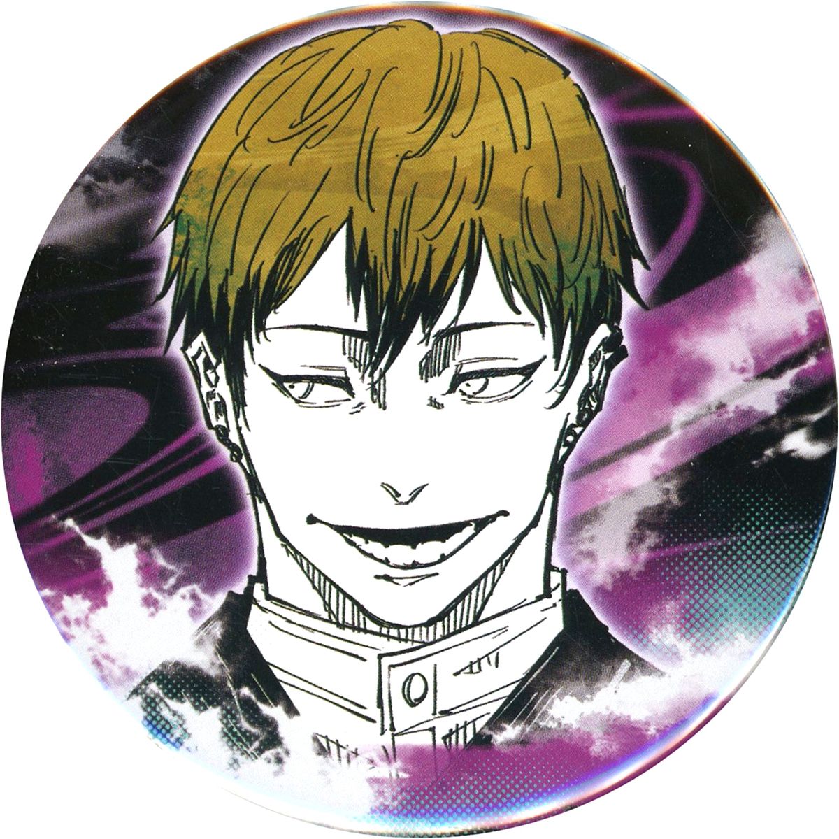 Naoya Zenin Collection Button Gege Akutami Jujutsu Kaisen Exhibition [USED]