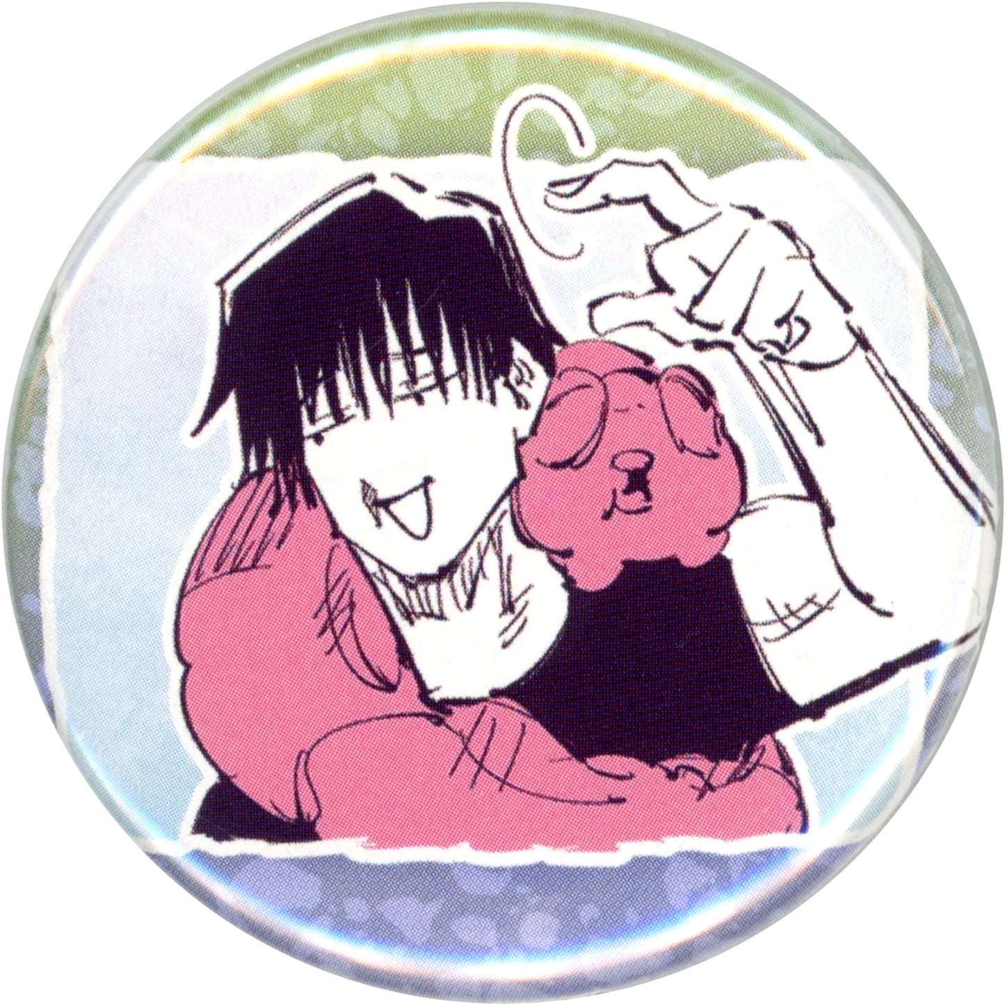 Toji Fushiguro Gege Akutami Jujutsu Kaisen Exhibition Collection Button Petit Jujutsu Kaisen Exhibition Ver. [USED]