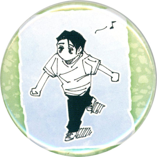 Yuta Okkotsu Collection Button Petit Gege Akutami Jujutsu Kaisen Exhibition Ver. [USED]