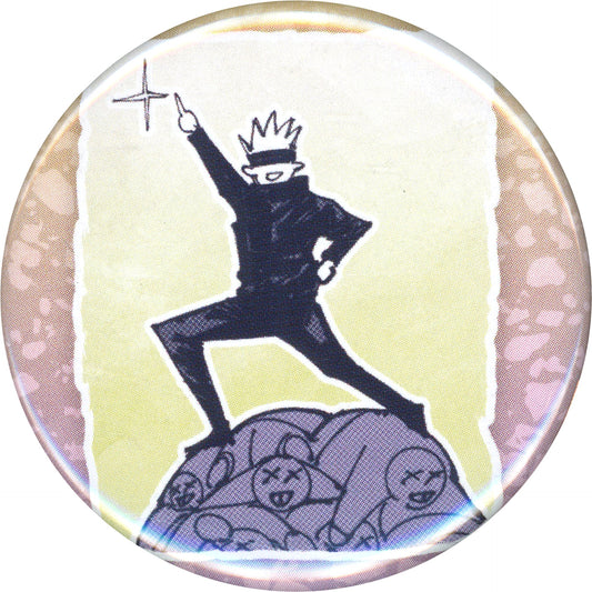 Satoru Gojo Jujutsu Kaisen Collection Button Petit Jujutsu Kaisen Exhibition Ver. Akutami Gege Jujutsu Kaisen Exhibition Limited [USED]