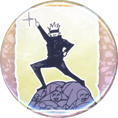 Jujutsu Kaisen Satoru Gojo Collection Can Badge Petit Jujutsu Kaisen Exhibition Ver. Akutami Gege Jujutsu Kaisen Exhibition Limited Buttons [USED]