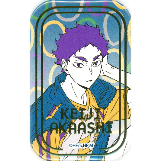 Keiji Akaashi Haikyu!! Off Shot x Color 2nd Square Button Seven Net Limited [USED]