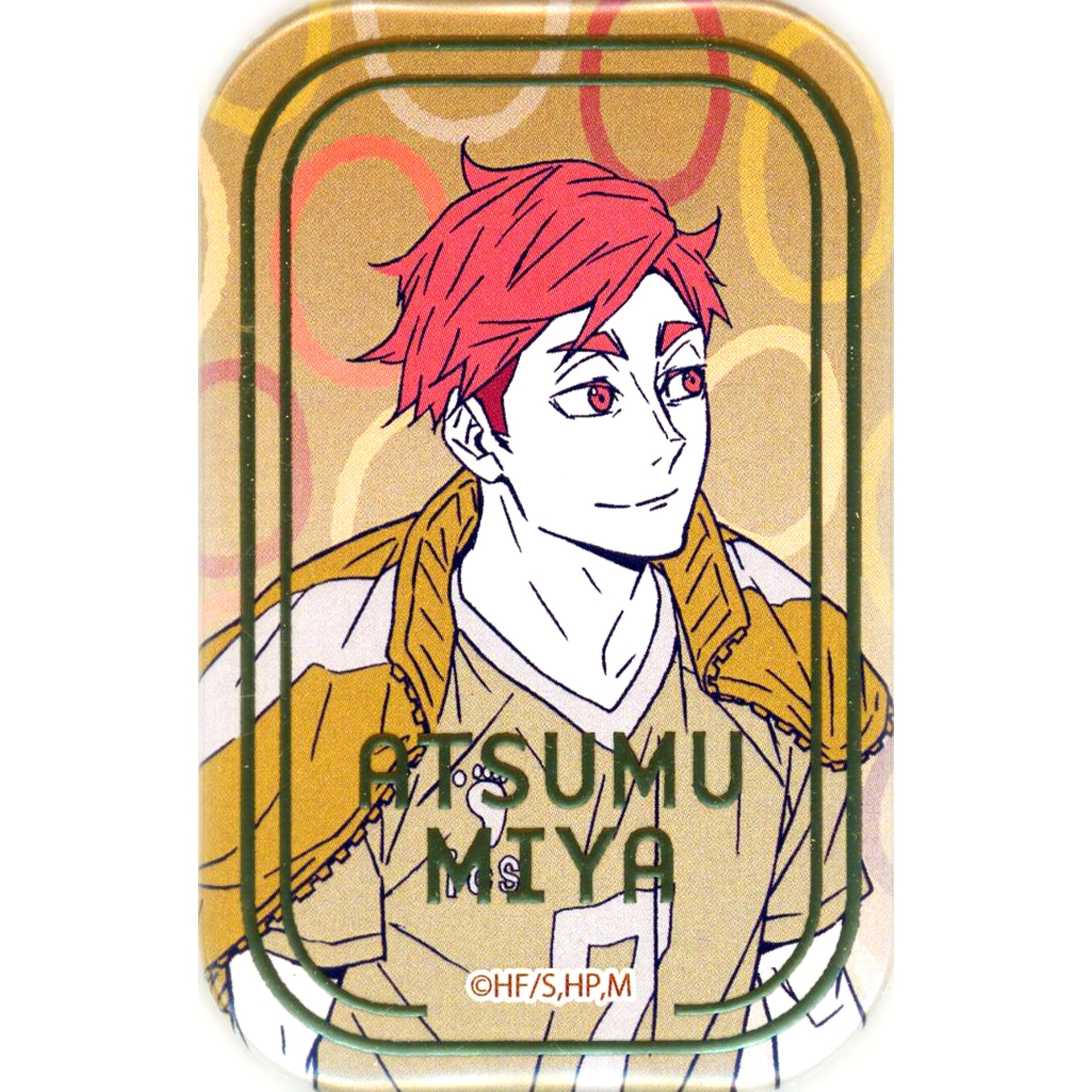 Atsumu Miya Haikyu!! Off Shot x Color 2nd Square Button Seven Net Limited [USED]