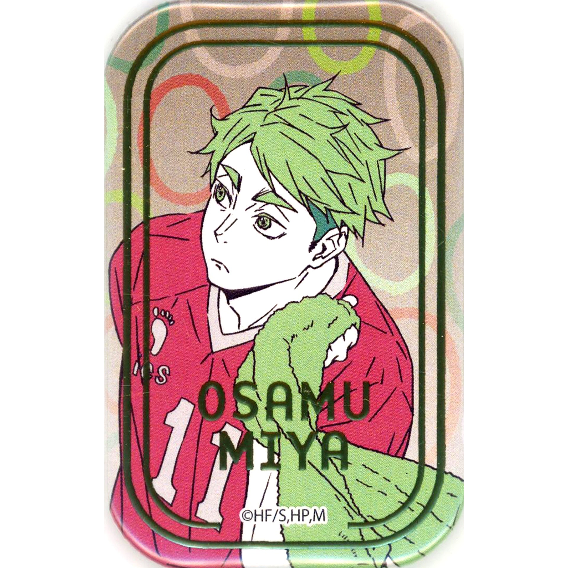 Osamu Miya Haikyu!! Off Shot x Color 2nd Square Button Seven Net Limited [USED]