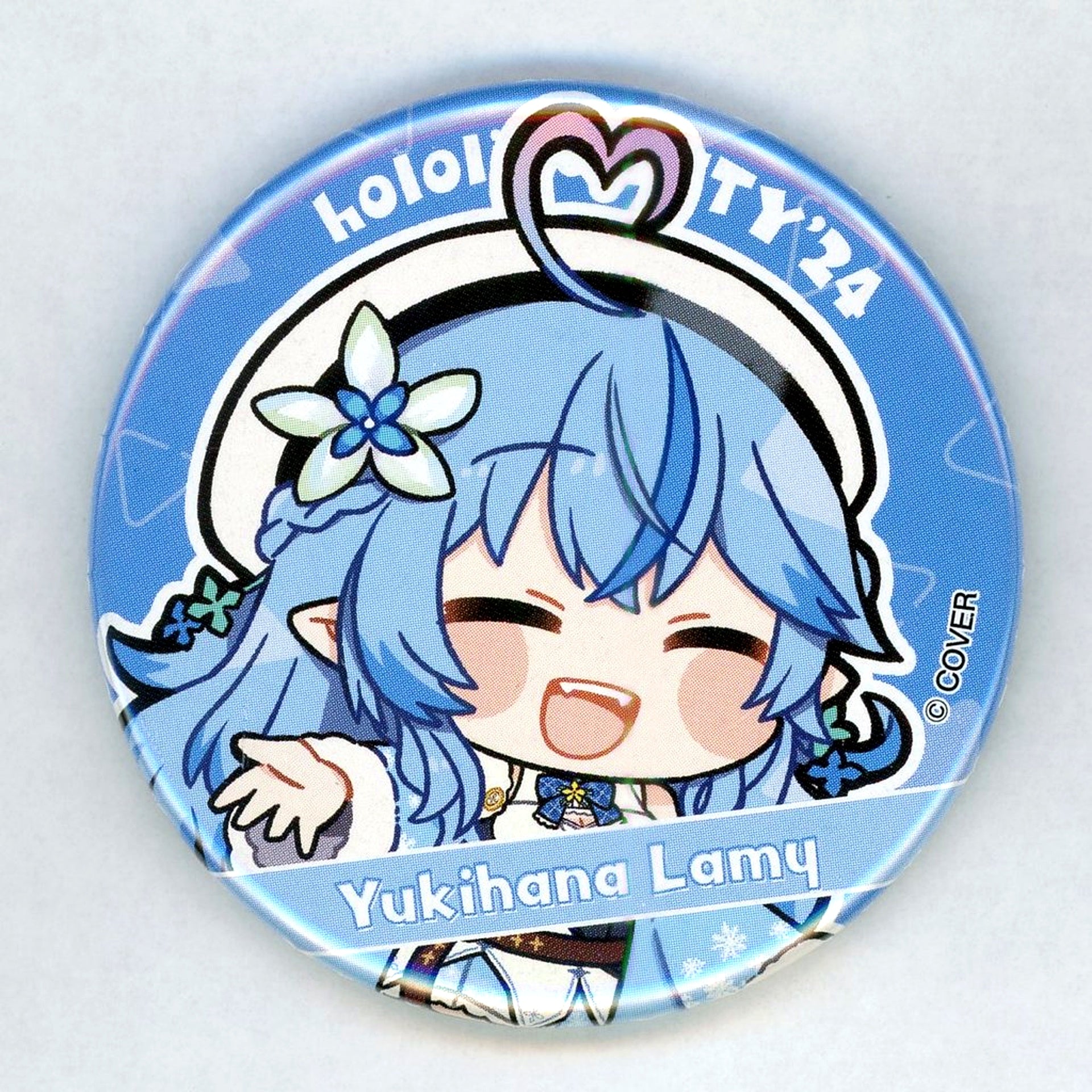 Yukihana Lamy Virtual YouTuber Hololive CITY 24 Button [USED]